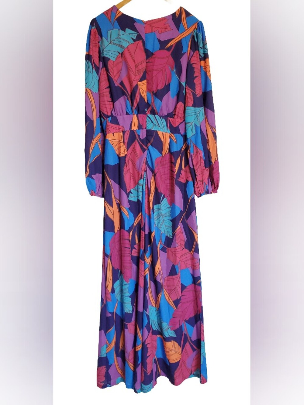 ๐ฟ Flying Tomato Vibrant Leaf Dare To Take The Woven Jumpsuit Tropical Resort - Picture 6 of 10